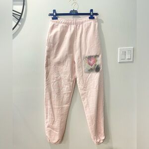 BOYS LIE Eat Your Heart Out Pink Sweatpants